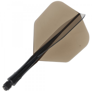 Caliburn SUP integrierte Dart Flights, No6, schwarz