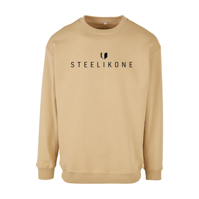 STEELIKONE Sweater - Beige, Farbe: Beige, Größe: XS