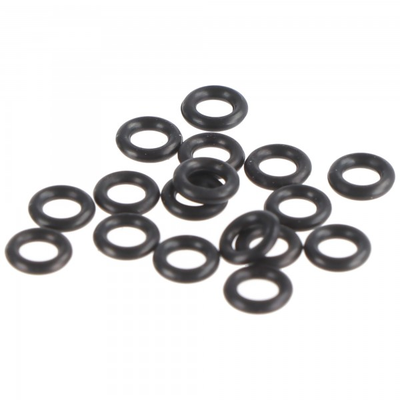 Schaftgummiringe schwarz, 20 Stück, Durchmesser ca. 0,4cm