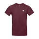 T-SHIRT - STEELIKONE FLIGHT, Farbe: Burgundy, Größe: S