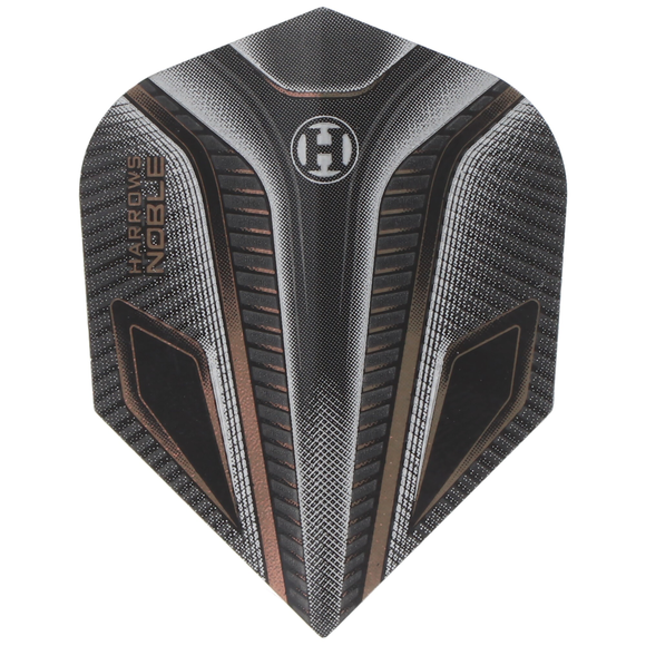 Harrows Noble Dartflight, No6, Standard, Rich Gold, 3 Stück, 6 image