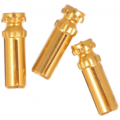 Bull's Flightschoner, Alu, gold, 3 Stück