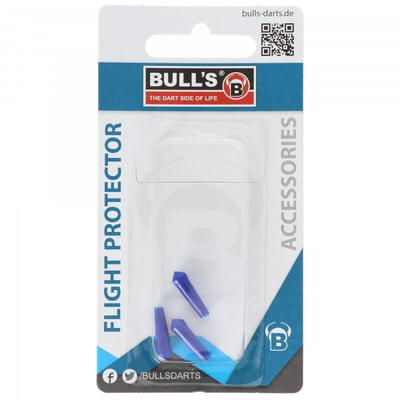 Bull's Flightschoner, Nylon, blau, 3 Stück