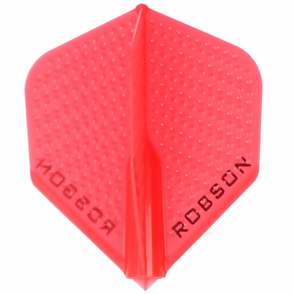 ROBSON PLUS DIMPLED RED NO.2 DART FLIGHTS, 6 image