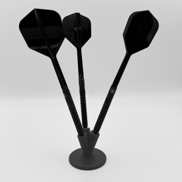 Kompakter Darts-Halter für bis zu 3 Darts als nachhaltiges Geschenk, Farbe: Blau