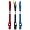 Diamond Cut Aluminium Shaft short blau
