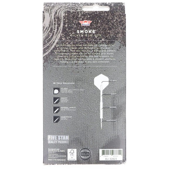 Bull's Steeldart, Smoke 90% Silver Ash, 23 Gramm, 10 image