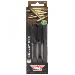 Bull's Bullet Smooth, Steeldart, 90% Tungsten, 25 Gramm