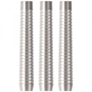 Softdart Barrel. 85% Tungsten, silber geriffelt, 16 Gramm