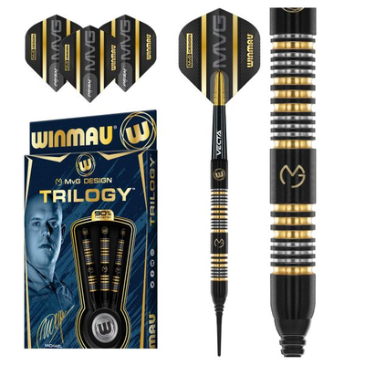 Winmau MvG Trilogy Softdarts 90%, Gewicht: 20