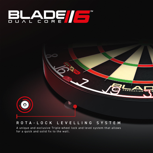 Winmau Blade 6 Dual Core Steeldartboard, 6 image