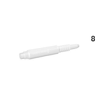 Target 8 Flight white fixed Shaft,