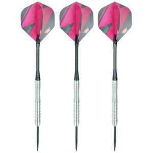 Bulls Lightning Pink Steeldart, 80% Tungsten, 22 Gramm