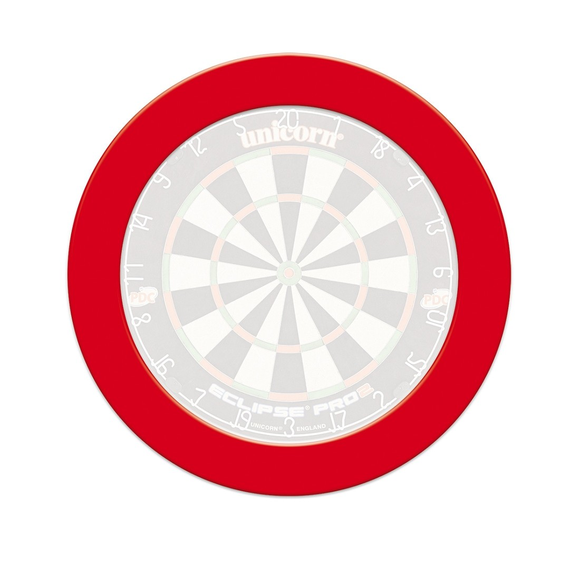 Unicorn Pro Slimline Dartboard Surround | rot