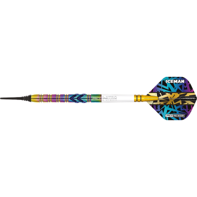 Red Dragon Gerwyn Price "Iceman" Ionic Softdart 90%, Gewicht: 20g