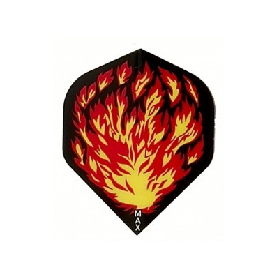 Flights Flammen-Motiv, 3 Stück