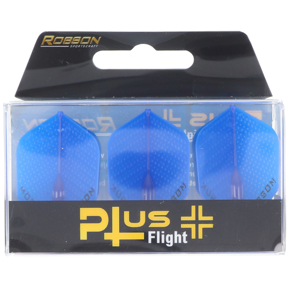 ROBSON PLUS DIMPLED BLUE NO.2 DART FLIGHTS, 7 image
