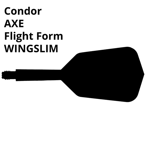 Condor AXE Wingslim S Flight schwarz, 21.5mm, 8 image
