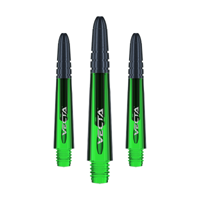 Winmau - Vecta - Shaft - Grün, Farbe: Grün, Länge: 34mm