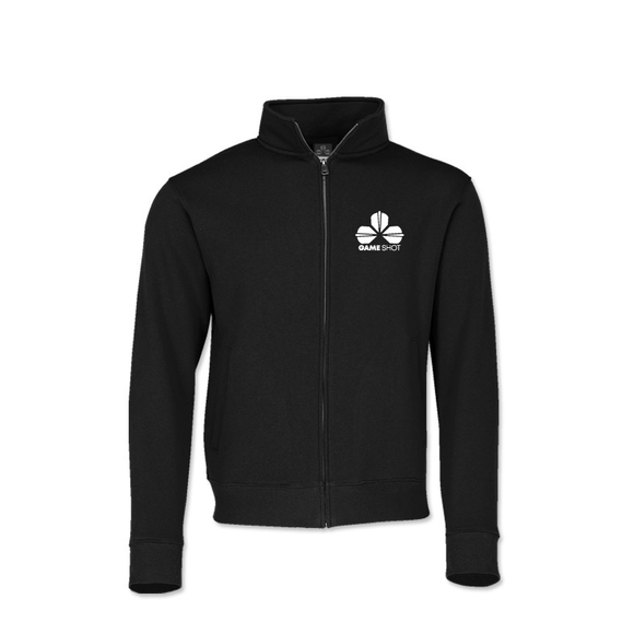 Game Shot, Basics Sweat Jacket, black, Farbe: Schwarz, Größe: S