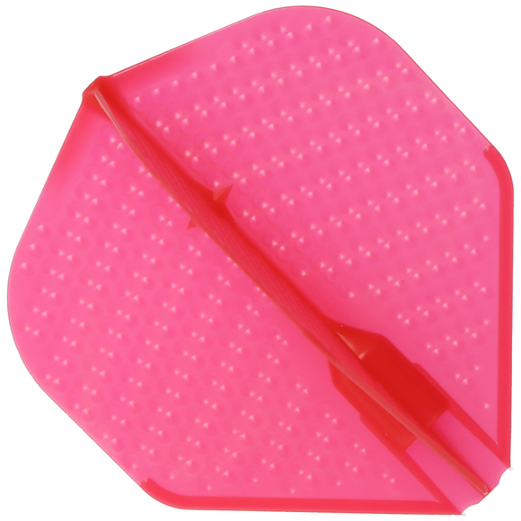 L-Style Flights L1 EZ Dimple Dart Flight rot, 3 Stück, 2 image