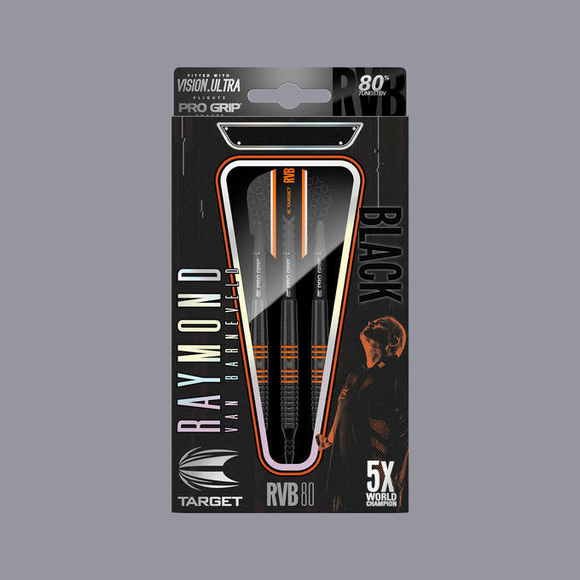 Raymond van Barneveld RVB 80% Black, Target, Softdart,