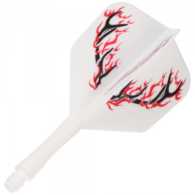 Caliburn SUP integrierte Dart Flights Rynit, No6, weiß