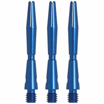 Dartschaft blau, Aluminium, 37mm, 3 Stück