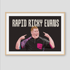 Darts Art Rapid Ricky Evans - Print, Design: Ricky Evans, Format: A4