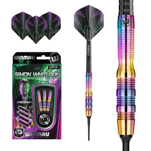 Winmau "Simon Whitlock Urban Grip" Softdarts, Gewicht: 18