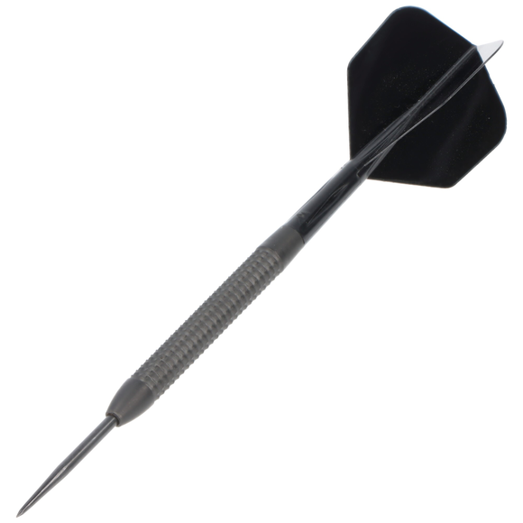 Steeldart Barrel schwarz rillig, 90% Tungsten, 24 Gramm, 9 image