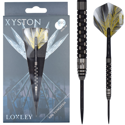 Loxley Xyston - 90% Tungsten Steeldarts, Gewicht: 22gr