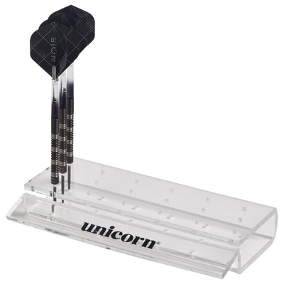 Unicorn Acryl Dart Ständer für 1 bis zu 18 Dartpfeile
