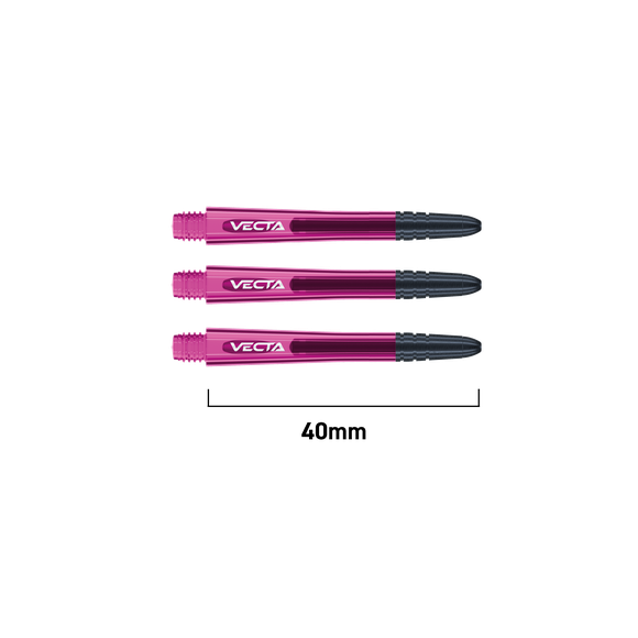 Winmau Vecta Shafts - Pink, Variante: Short, 3 image