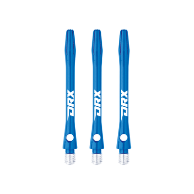 Red Dragon DRX Coated Aluminium Shafts - Blau, Länge: Short 36 mm