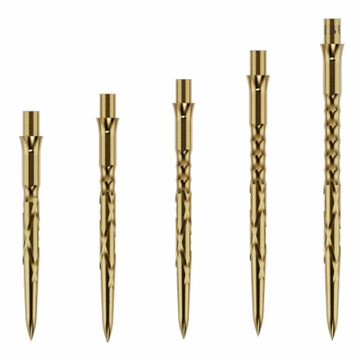 Caliburn Evo Dart Points - HAN G2 - Gold, Länge: 28mm