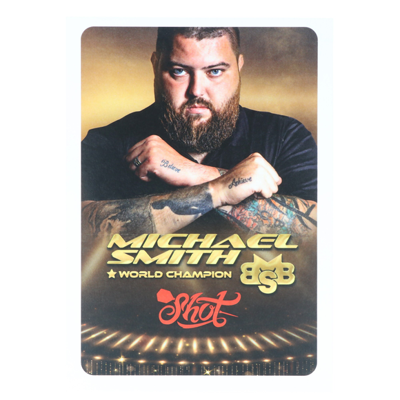 Michael Smith 2023 Steeldart, World Champion, Achieve, 21 Gramm, 2 image