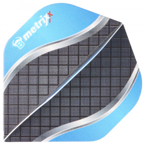 BULLS Metrixx Flights A-Standard, blau-schwarz, 18 Stück