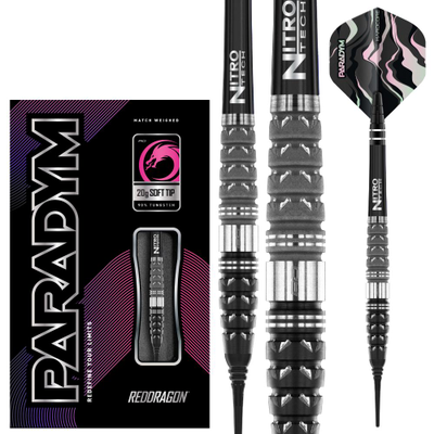 Red Dragon Paradym Torpedo - Softdarts, Gewicht: 20g