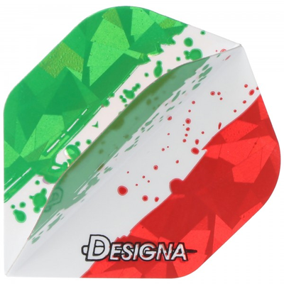 Designa Dartflight Hologram, Std., Italien, 3 Stück