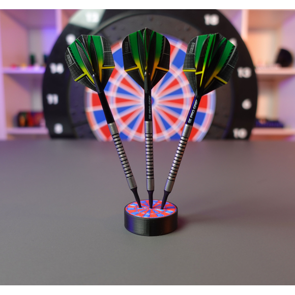 DIEVOLUTION Dartständer E-Dart Scheibe oder Steel-Dart Scheibe