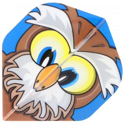 Dartflight Eule, the owl, Poly Metronic, 3 Stück