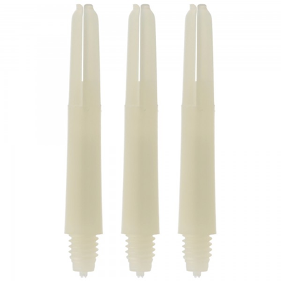 Nylon Schäfte natural, 4,0cm, 3 Stück