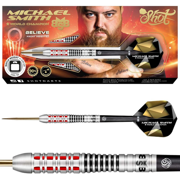 Michael Smith 2023 Steeldart, World Champion, Believe, 26 Gramm, 10 image