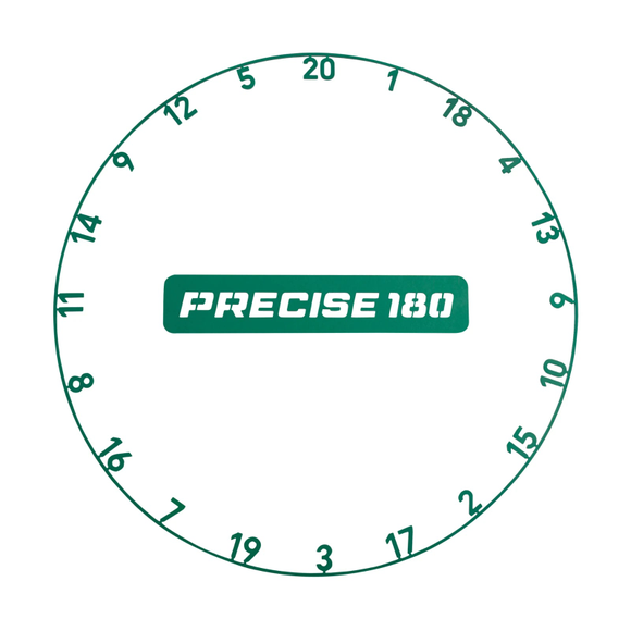 Precise180 | OnePiece Lasercut Number Ring | Hunting Green, Farbe / Coating: Hunting Green, 2 image