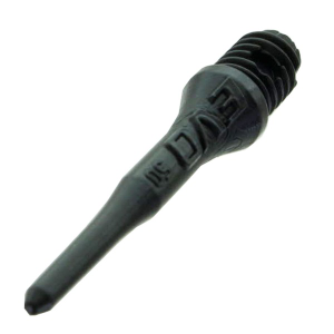 EVO Dartspitzen schwarz, 50 Stück