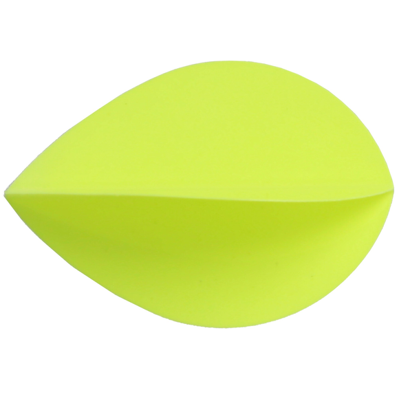 Pearflight aus Kunststoff, neongelb, 3 Flights, 3 image