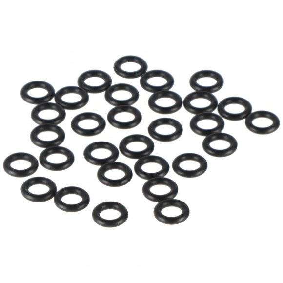 Clic O-Ring Schaftgummiringe, 30 Stück, Durchmesser ca. 0,5cm
