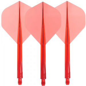 Condor AXE, transparent Rot, Gr. L, Standard, 33,5mm