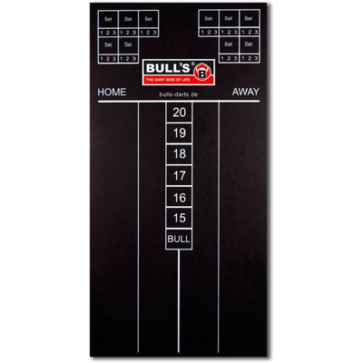 BULL'S Kreide Scoreboard 30 x 60 cm Schreibtafel